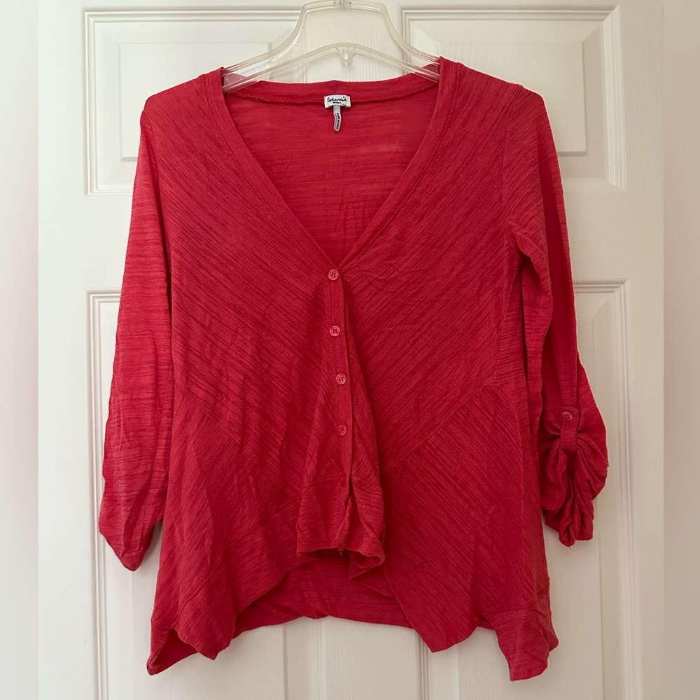 Anthropologie Splendid Coral Top